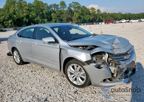 2017 Chevrolet Impala Lt из США, поврежденный, VIN 2G1105S30H9179952